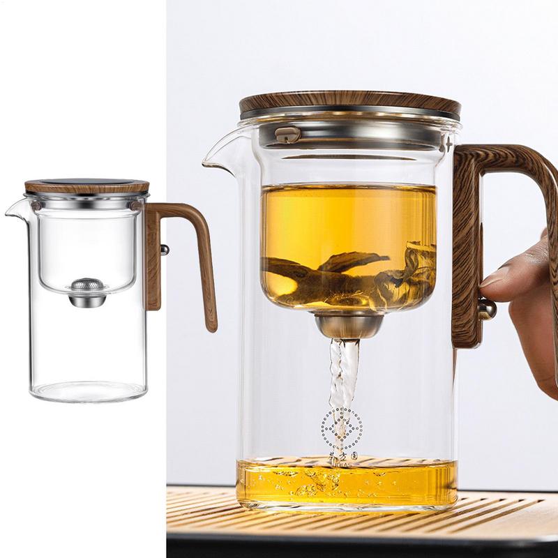 Coffee Tea Flower - 600ml 800ml Heat Resistant Glass Teapot