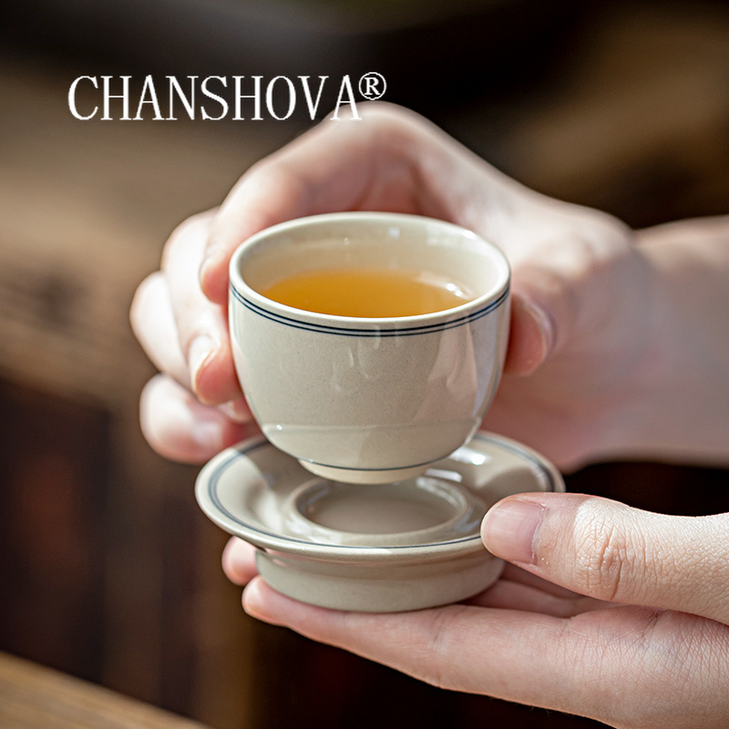 Tea And Coffee Kettle - CHANSHOVA-Chinese Minimalist Style Ceramic Teacup and