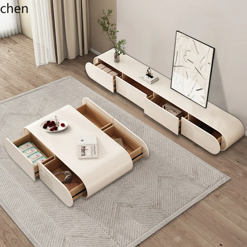 Coffee & Tea Haus - b11-7.2 Light luxury modern rock slab