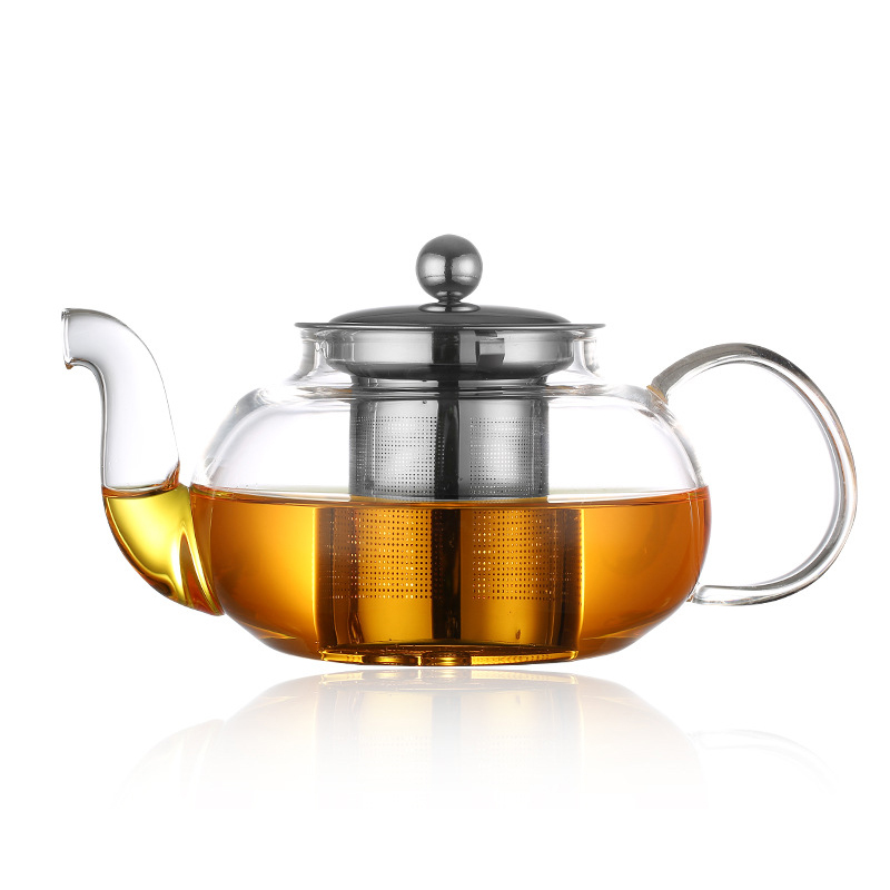 Coffee Tea Flower - 600/800ml Heat Resistant Glass Teapot Flower