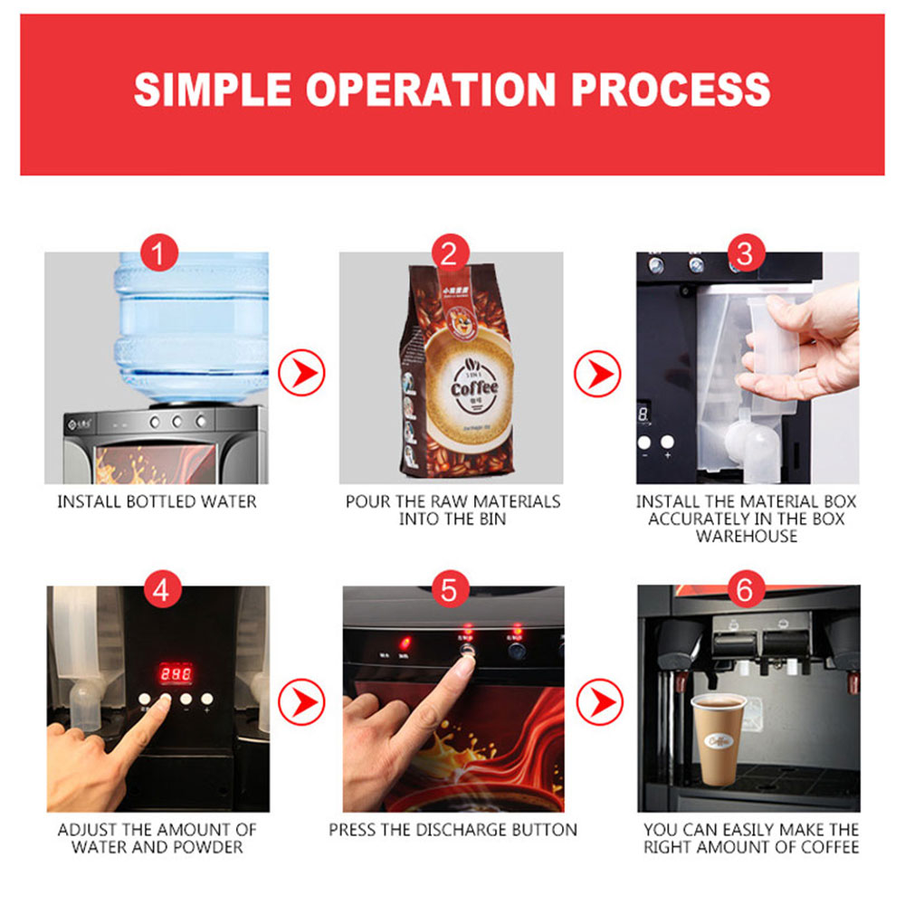 Coffee Tea Espresso Machines - Commercial Automatic Beverage Machine Hot Drink