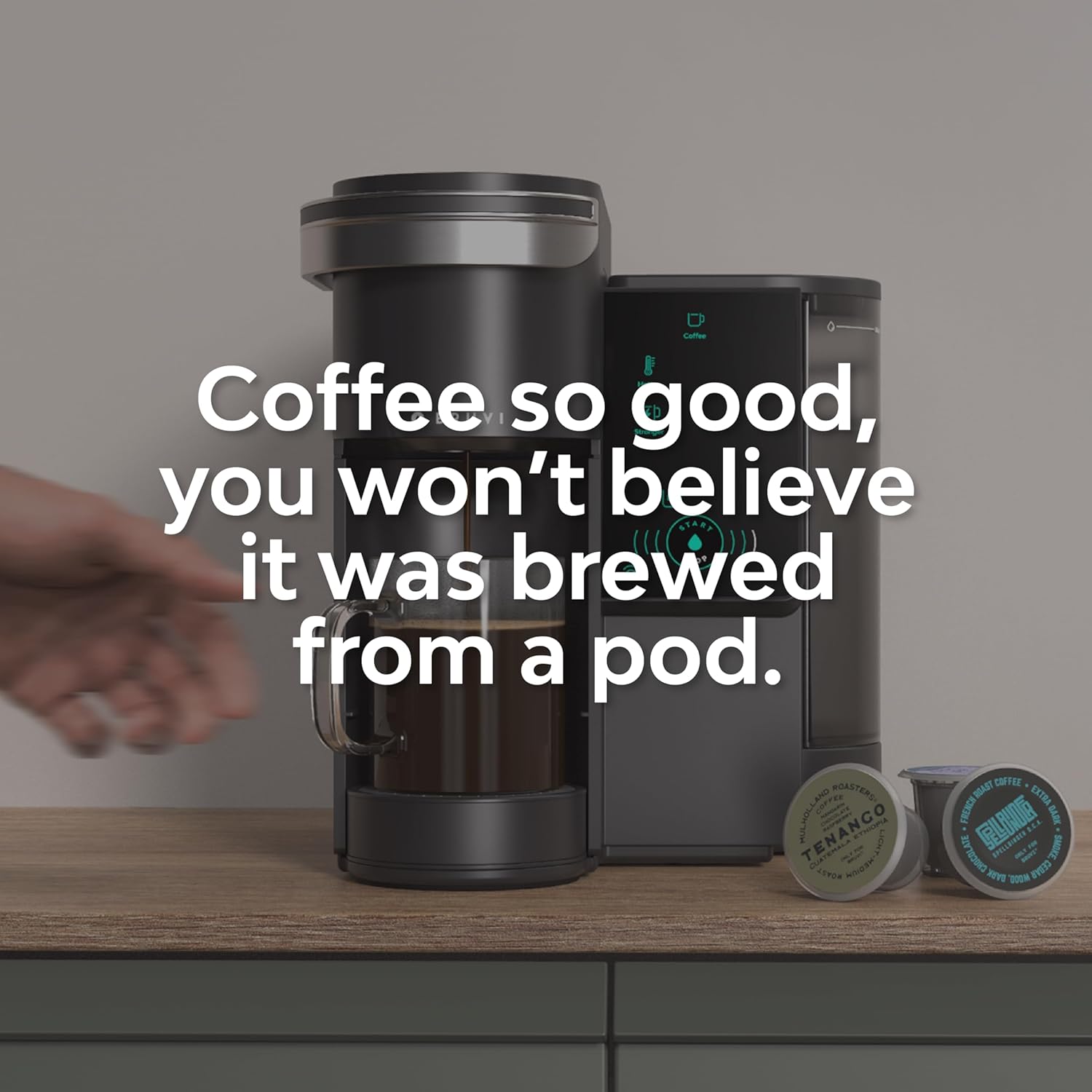 Single-Serve Coffee Maker Bund - огляд і ціна Coffee Tea Espresso Machines
