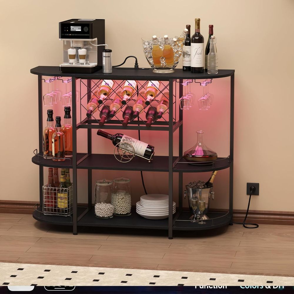 Black 3-Tier Coffee Table with - огляд і ціна Coffee & Tea Haus