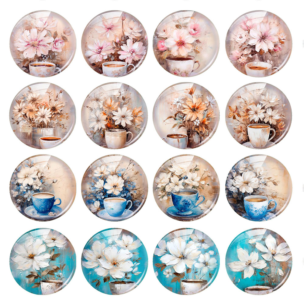 Random Mixed Round/Oval/Square - огляд і ціна Coffee Tea Photos