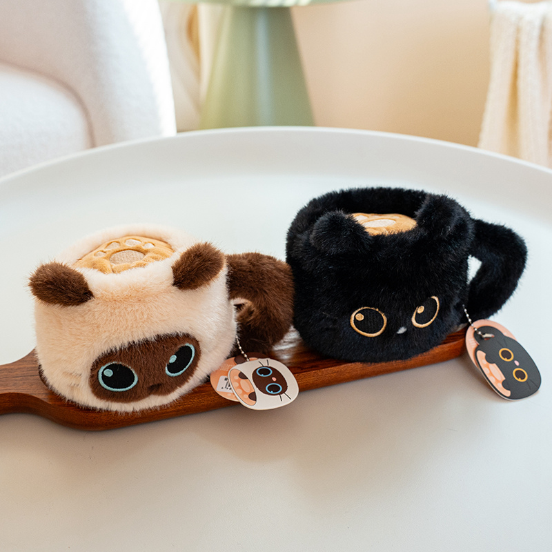 Cute Cat Coffee Cup Plush Toy  - огляд і ціна Coffee Tea Espresso Machines