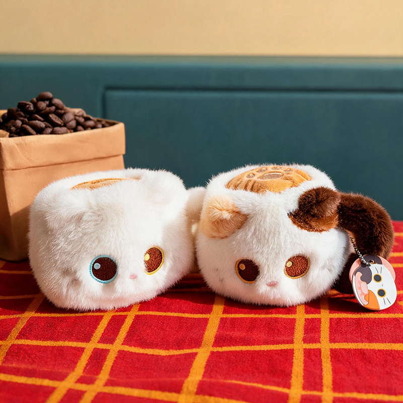 Cute Cat Coffee Cup Plush Toy  - огляд і ціна Coffee Tea Espresso Machines