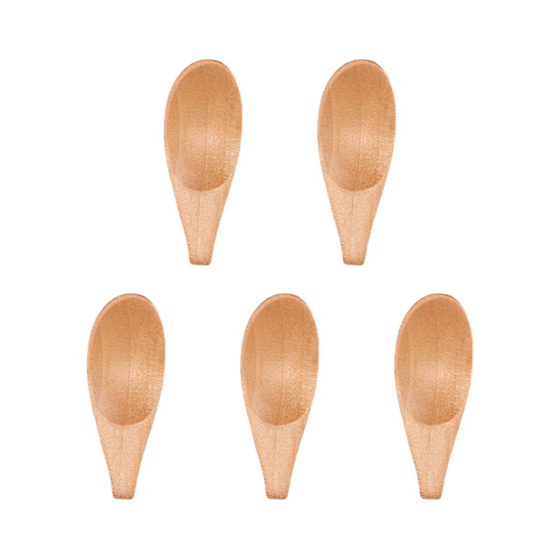 B69C 5 Pieces Mini Wooden Spoo - огляд і ціна Coffee Tea Etc