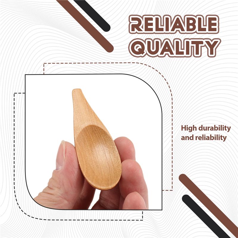 B69C 5 Pieces Mini Wooden Spoo - огляд і ціна Coffee Tea Etc