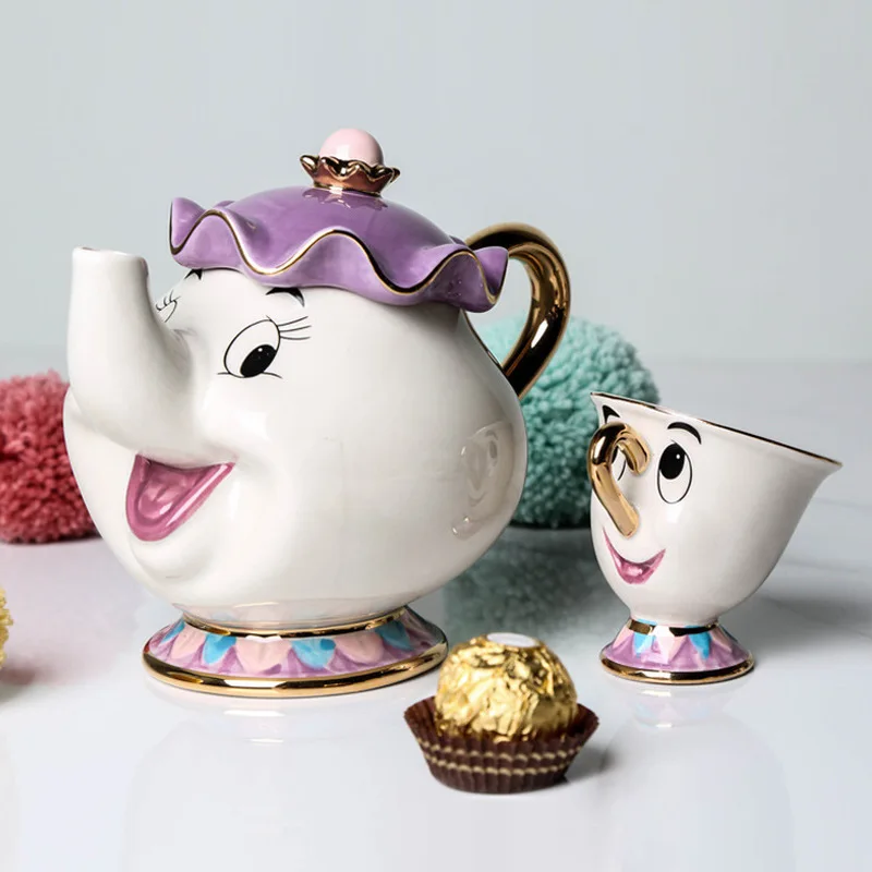 Disney Teapot Cute Cartoon Bea - огляд і ціна Good Coffee Tea