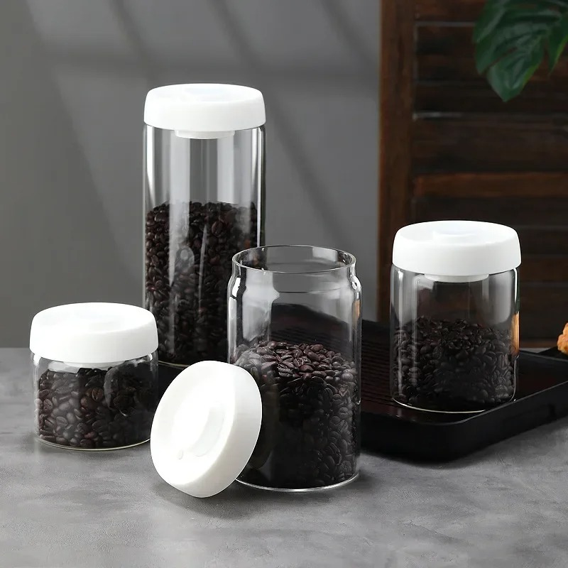 Manual Vacuum Sealed Coffee Ja - огляд і ціна Coffee Tea Organizer