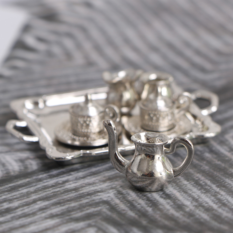 10pcs/Set 1/12 Dollhouse Minia - огляд і ціна Coffee Tea Gift Set