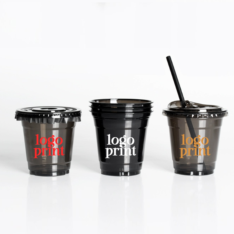 LogoDisposable Transparent Pet - огляд і ціна Coffee Tea Flower