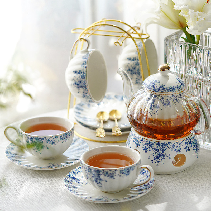 English-style Afternoon Tea Se - огляд і ціна Coffee Tea Flower