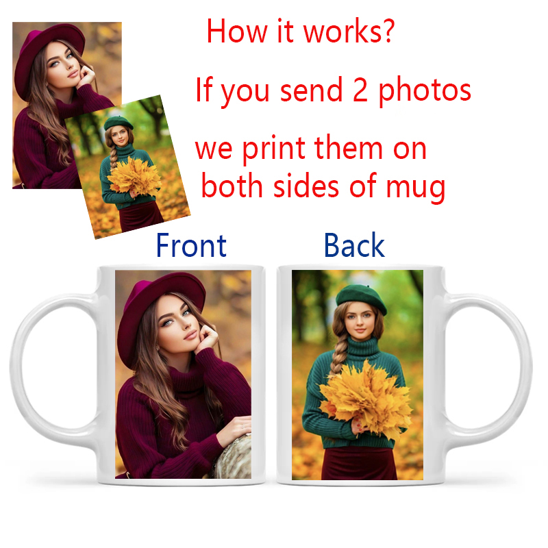 Personalized Your Photo Mug, C - огляд і ціна Coffee Tea Photos