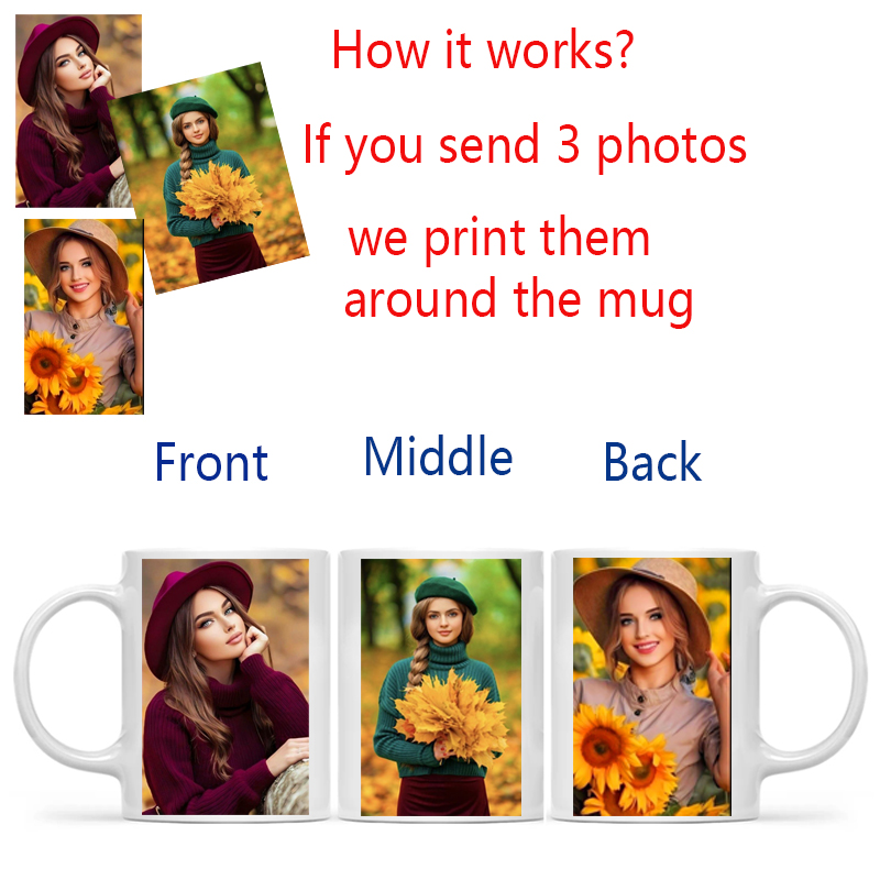 Personalized Your Photo Mug, C - огляд і ціна Coffee Tea Photos