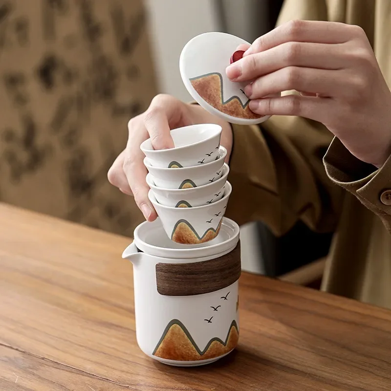 Gift Box,Chinese Style Ceramic - огляд і ціна Coffee Tea Gift Set