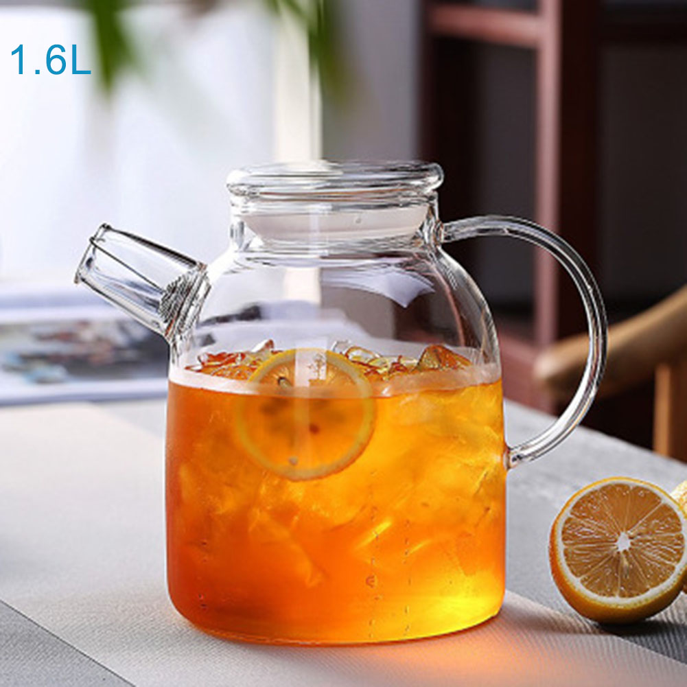 1000/1600ml Transparent Borosi - огляд і ціна Coffee Tea Flower