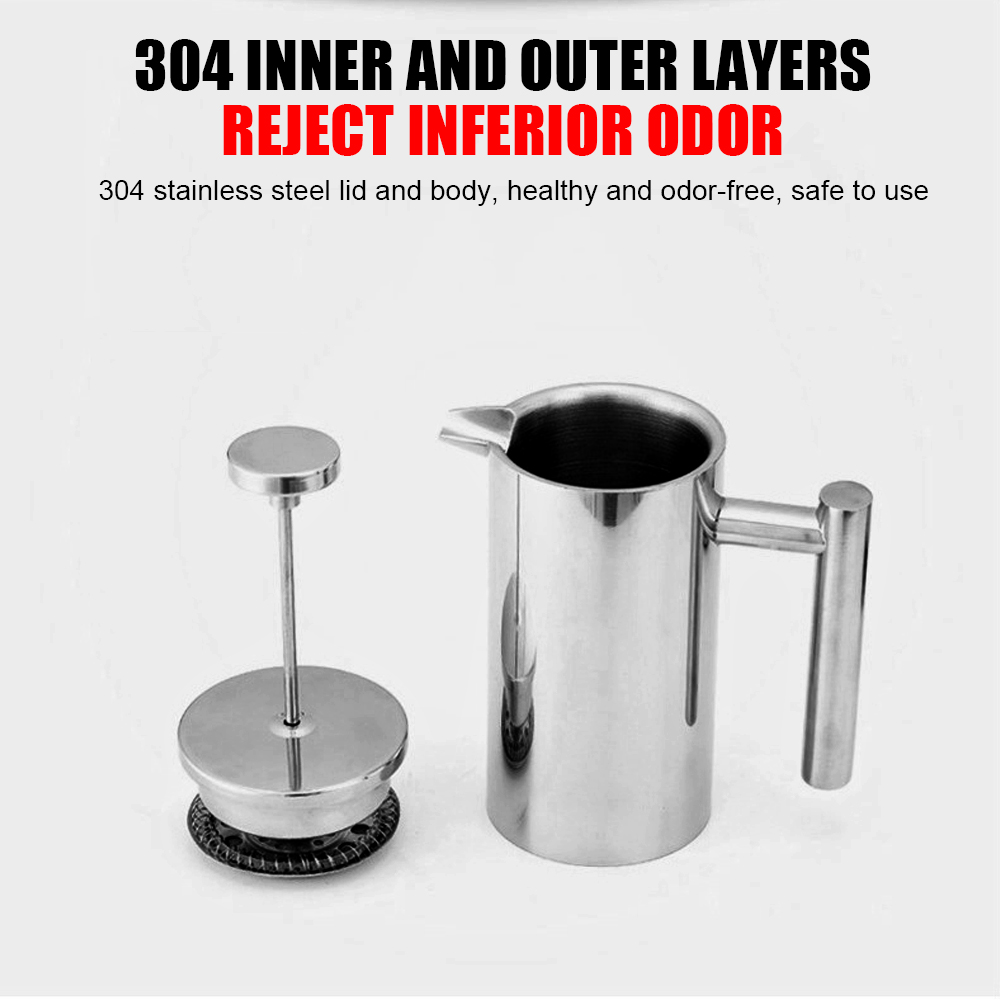 Large Capacity French Press Co - огляд і ціна Coffee Tea Espresso Machines
