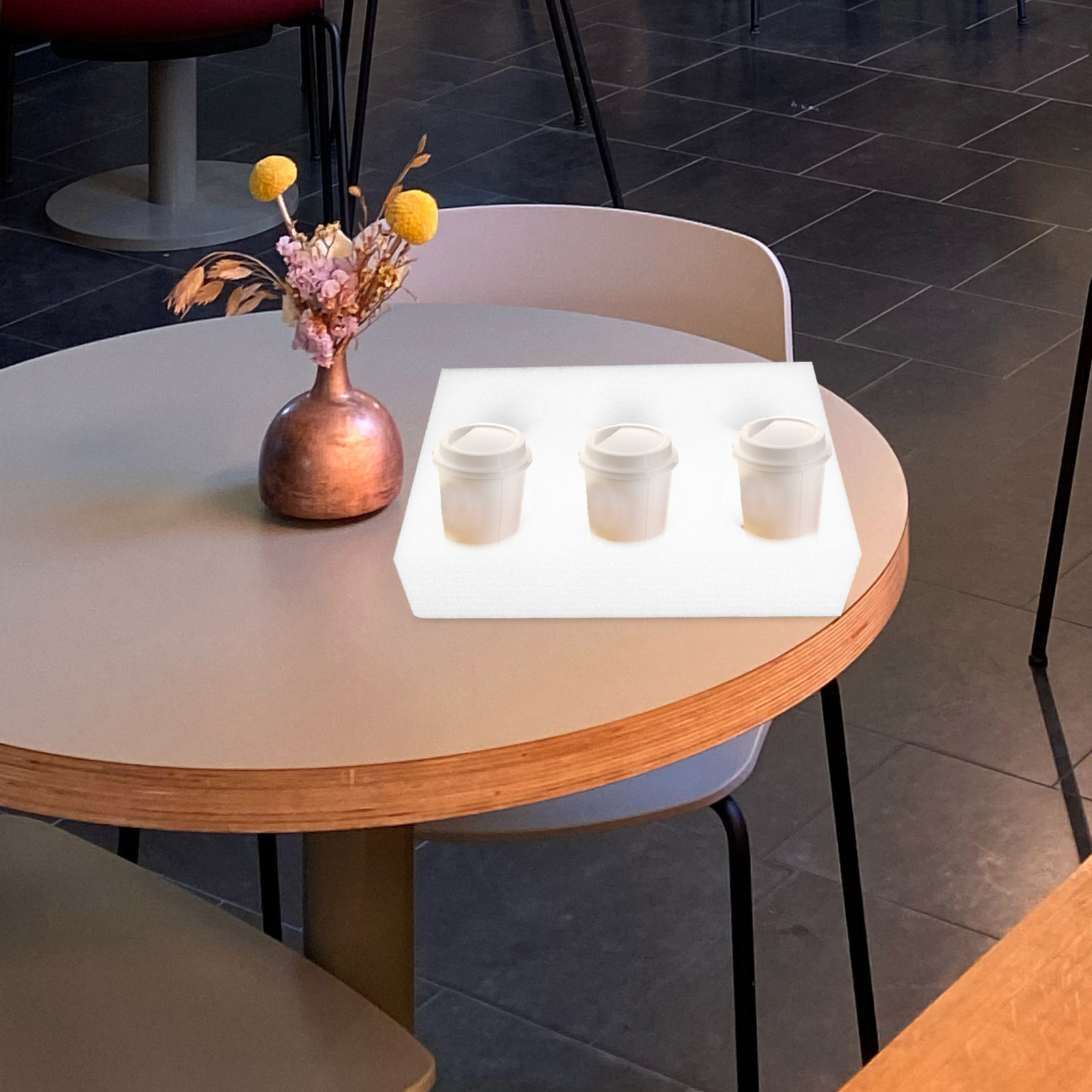 2Pcs Beverage Cup Holder Tray  - огляд і ціна Coffee Tea Holders