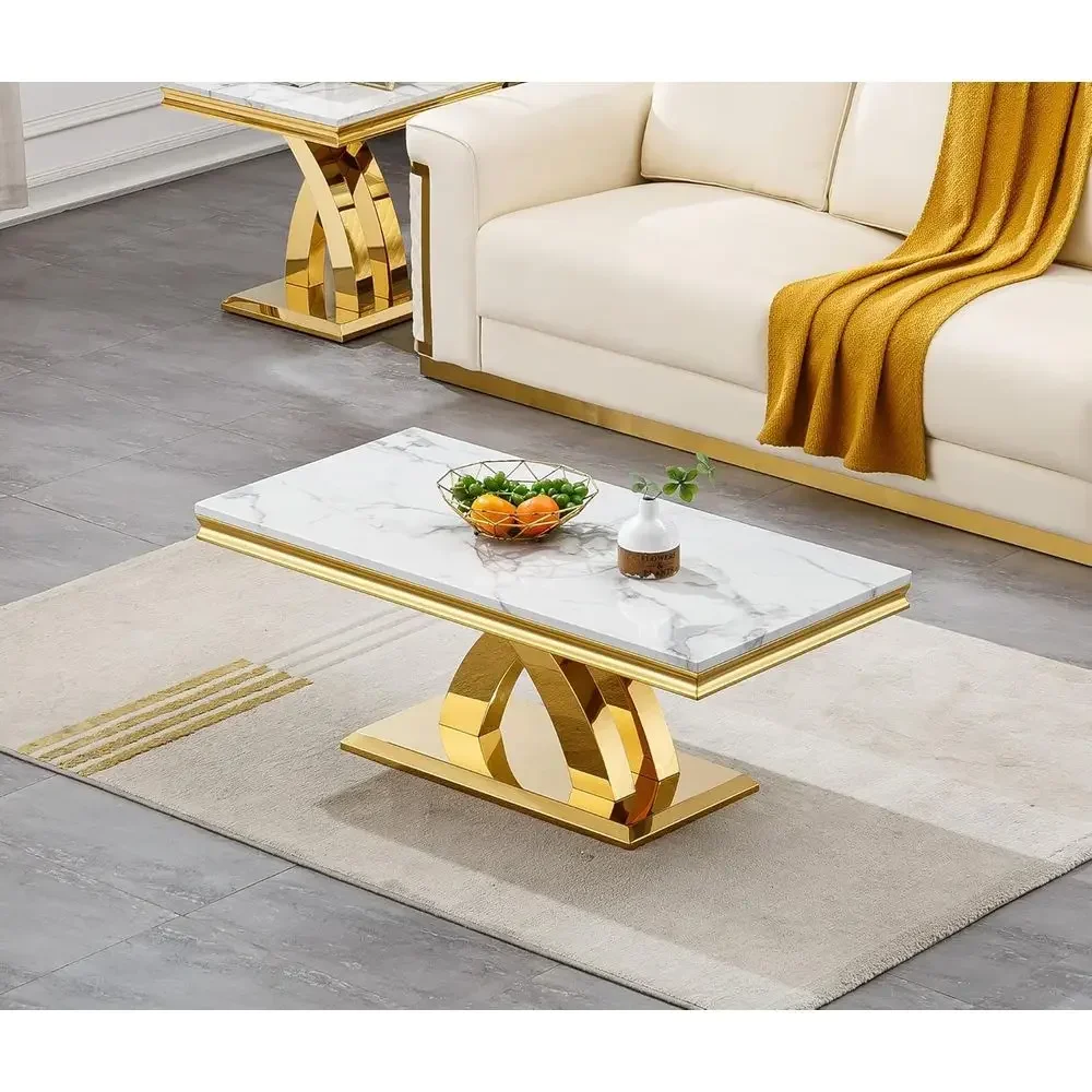 Luxury White Marble Coffee Tab - огляд і ціна Coffee X Tea
