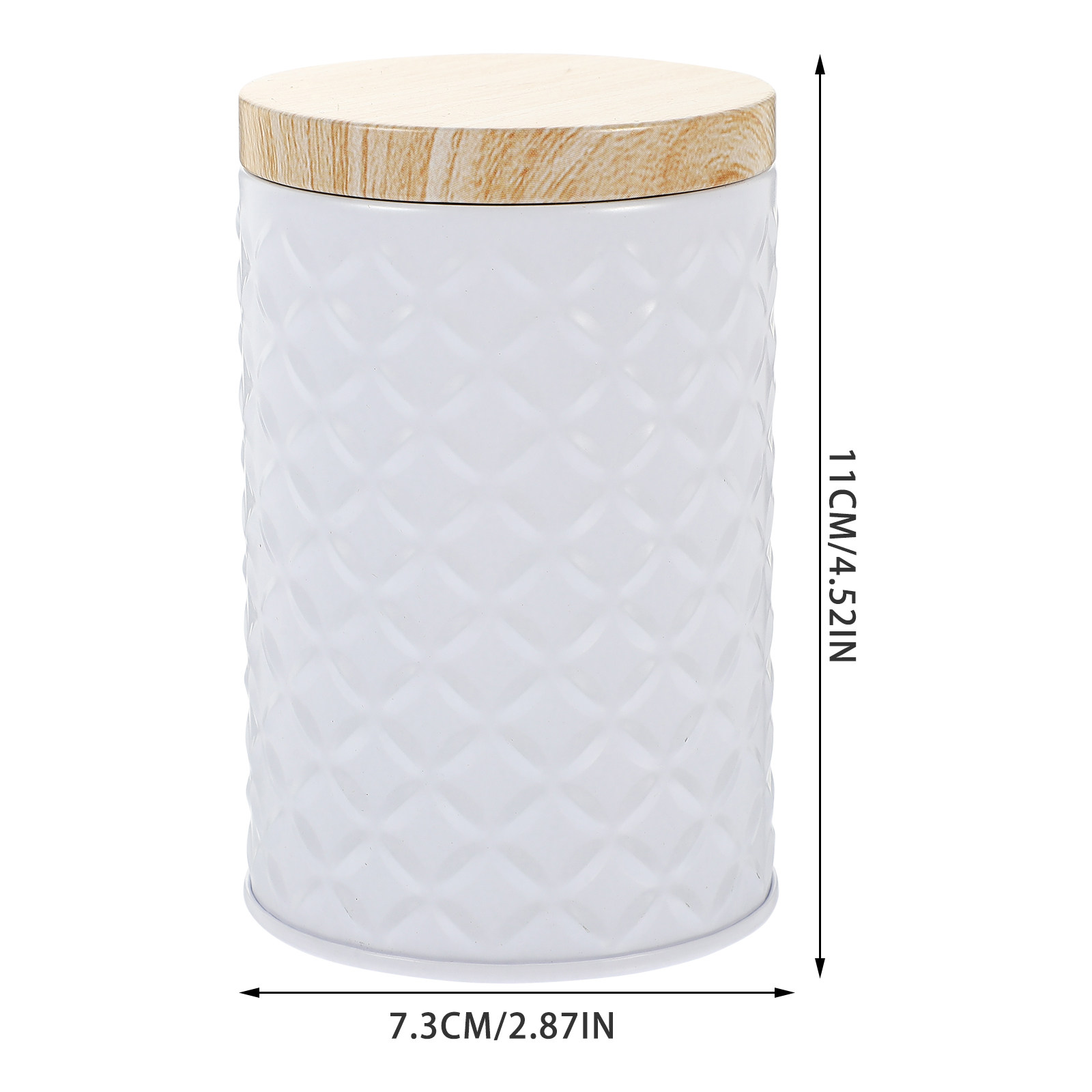 2Pcs Food Grade Tinplate Stora - огляд і ціна Coffee Tea Organizer