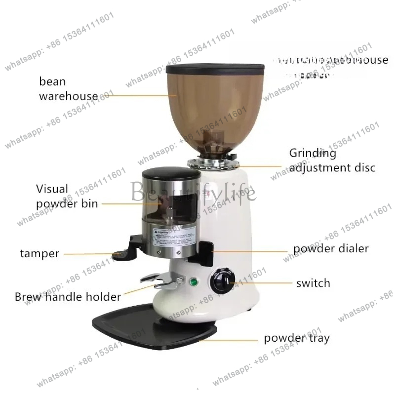Flat Commercial Coffee Grinder - огляд і ціна Coffee Tea Espresso Machines