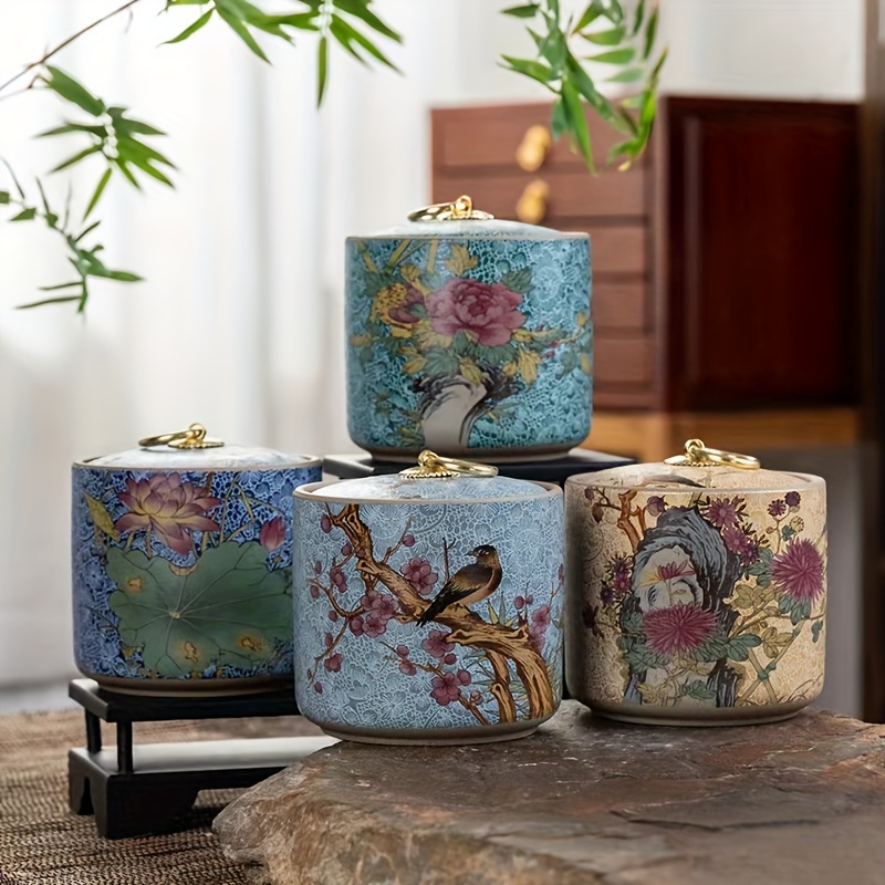 Enamel Color Ceramic Tea Cans  - огляд і ціна Coffee Tea Etc
