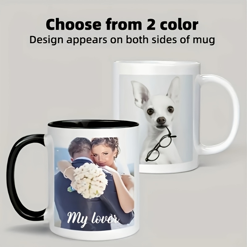 Custom Photo and Text Coffee M - огляд і ціна Coffee Tea Photos
