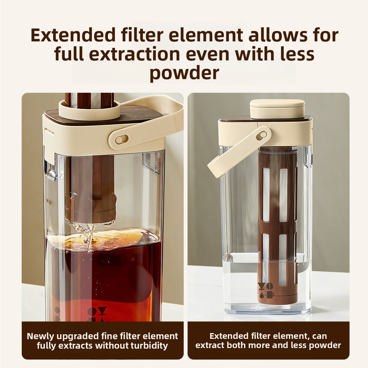 Large Capacity Coffee Cold Bre - огляд і ціна Tea And Coffee Kettle