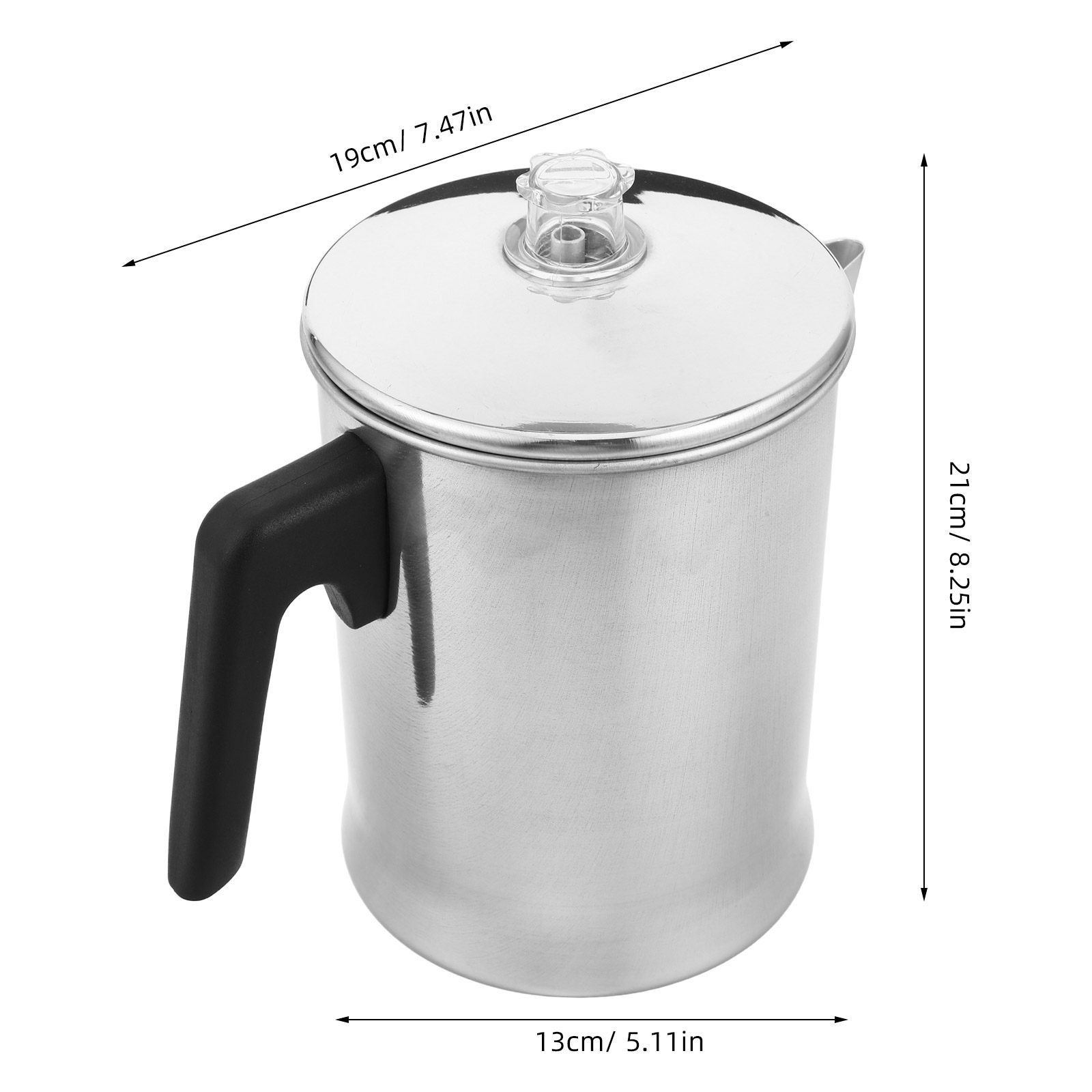 1.8L Aluminum Coffee Pot Outdo - огляд і ціна Tea And Coffee Kettle