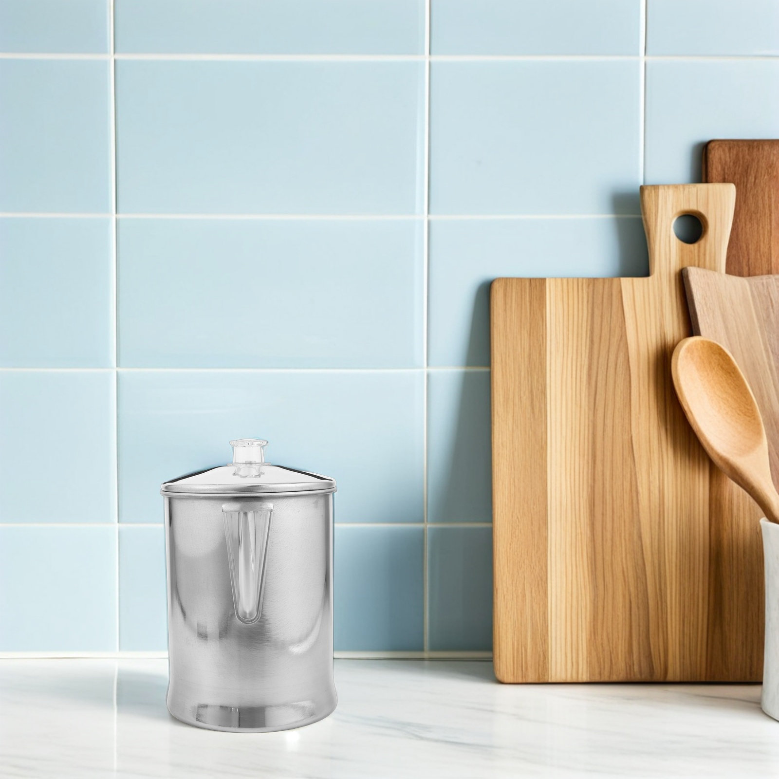 1.8L Aluminum Coffee Pot Outdo - огляд і ціна Tea And Coffee Kettle