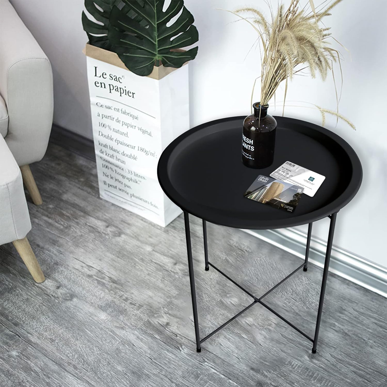 Round Side Table Coffee and Te - огляд і ціна Coffee X Tea