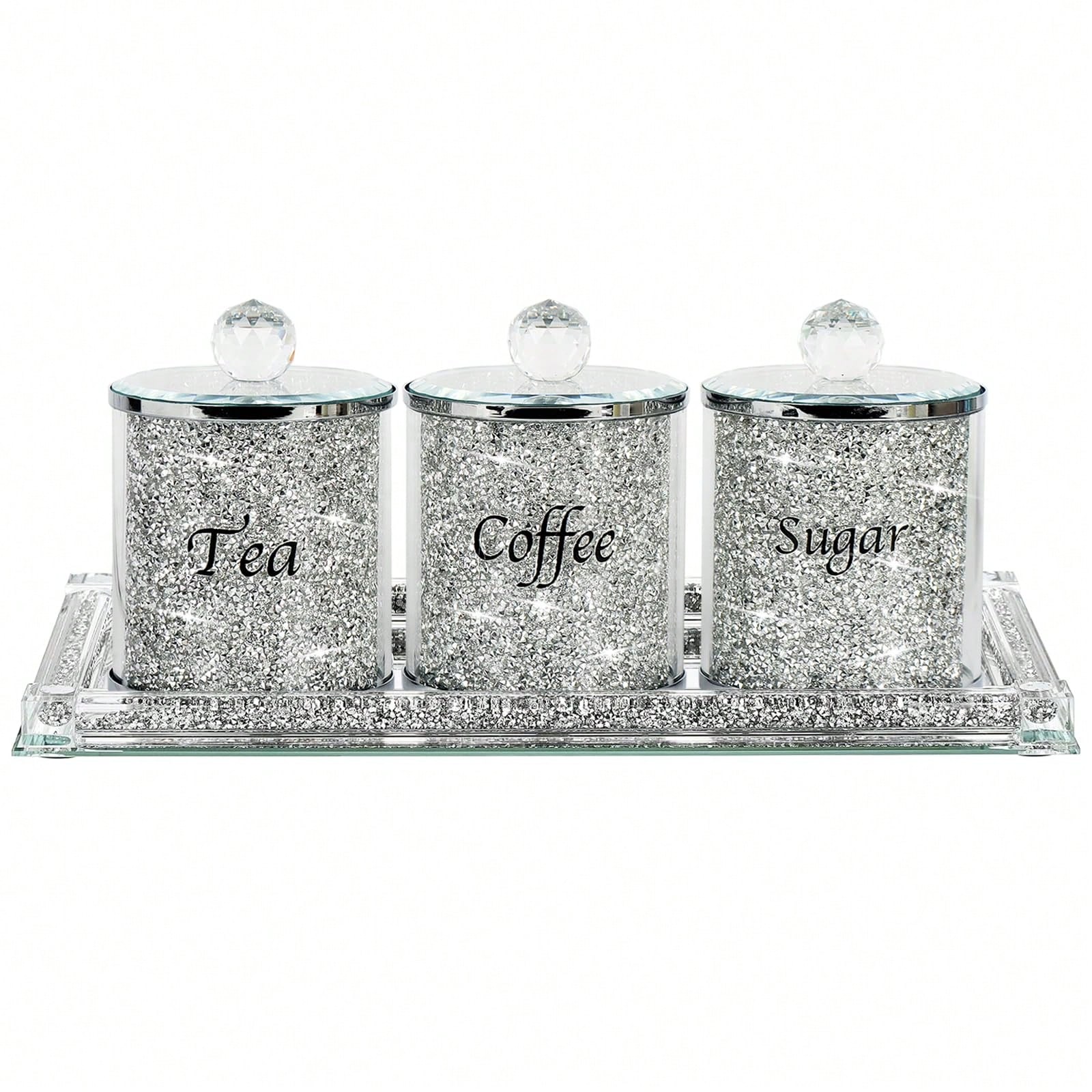 Coffee Sugar Tea Canister Set  - огляд і ціна Coffee Tea Gift Set