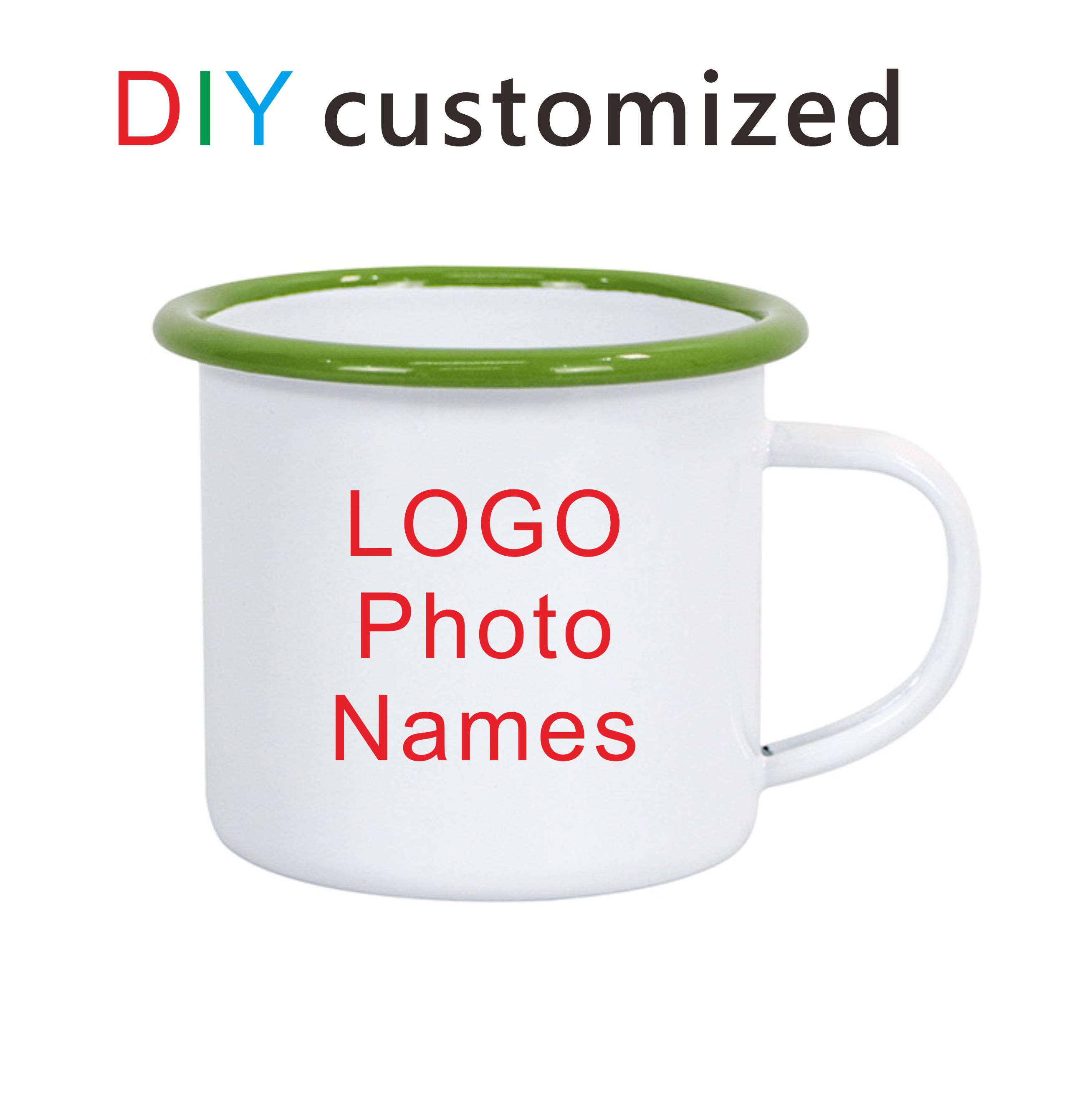 Customized Enamel Metal Mug 35 - огляд і ціна Coffee Tea Photos