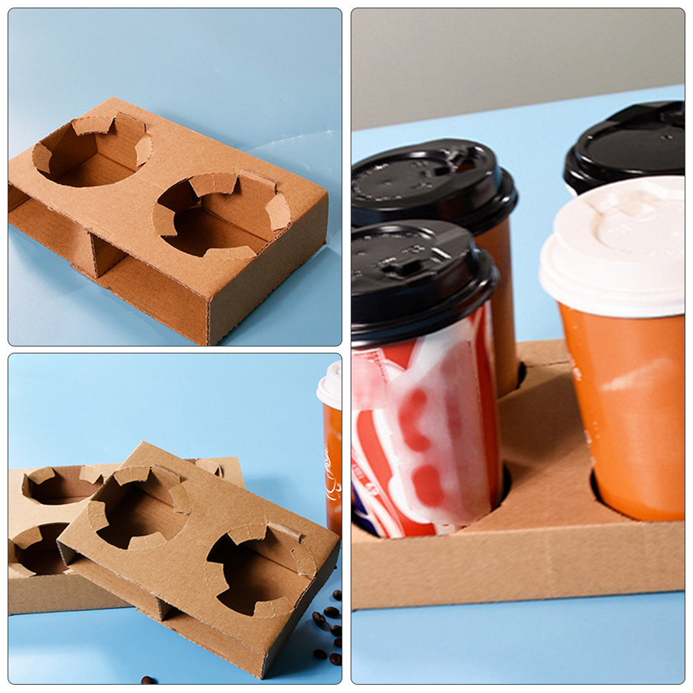 10Pcs Eco-Friendly Biodegradab - огляд і ціна Coffee Tea Holders