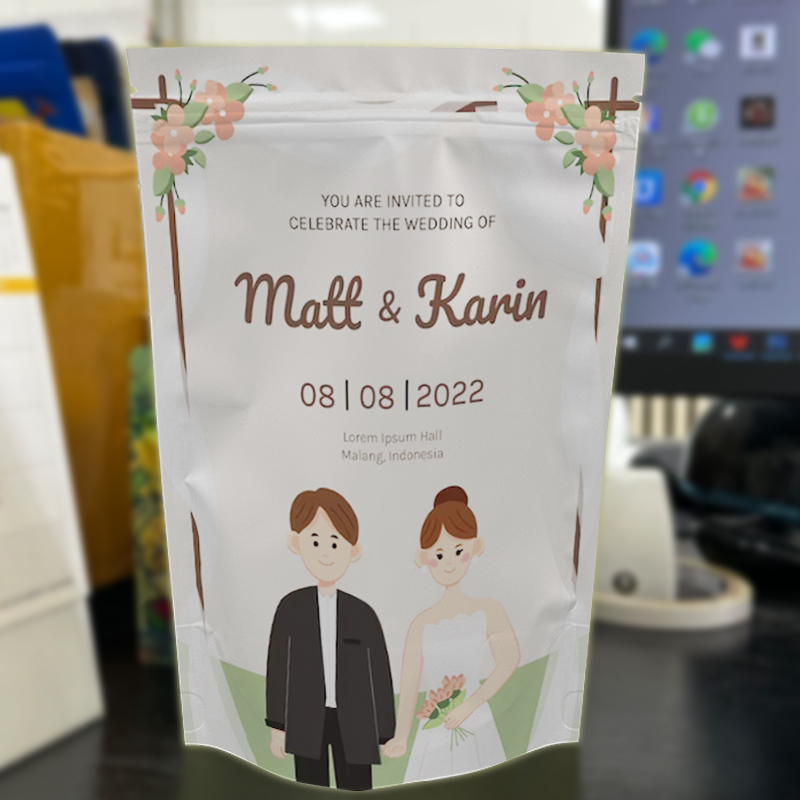 Custom Printed Resealable Bags - огляд і ціна Coffee Tea Flower