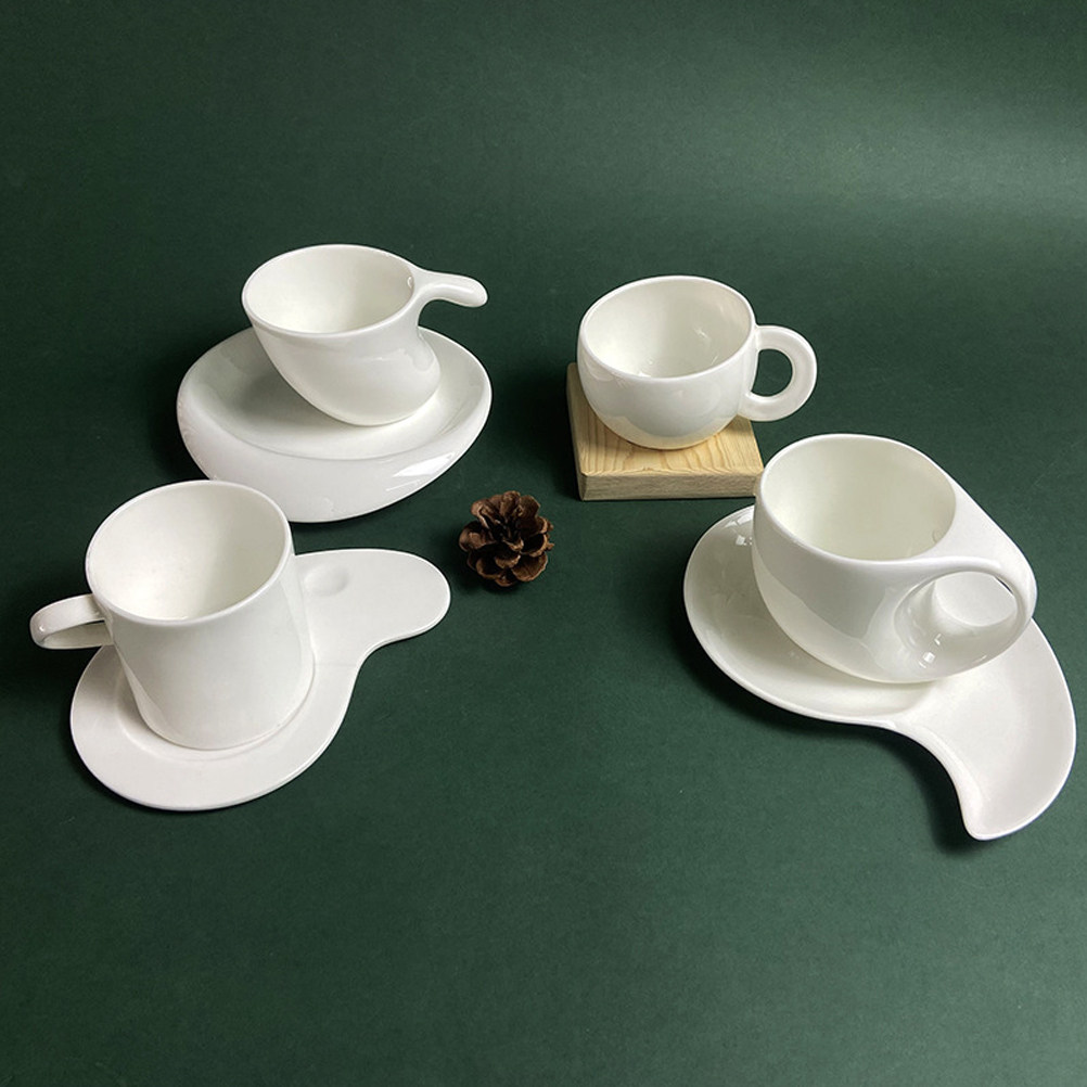 1Set Ceramic Coffee Cup Saucer - огляд і ціна Coffee Tea Gift Set