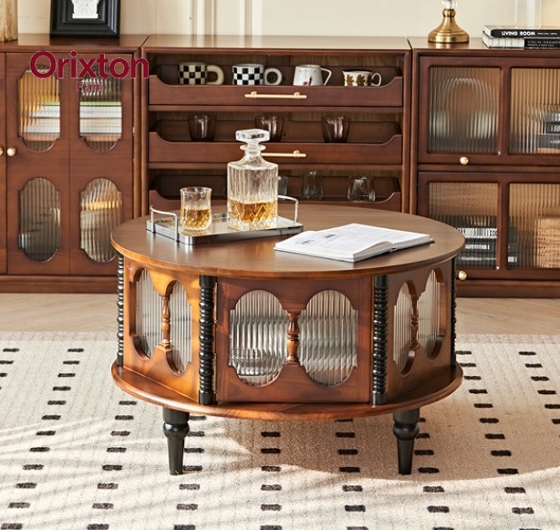 Solid wood coffee table with s - огляд і ціна Coffee Tea Etc