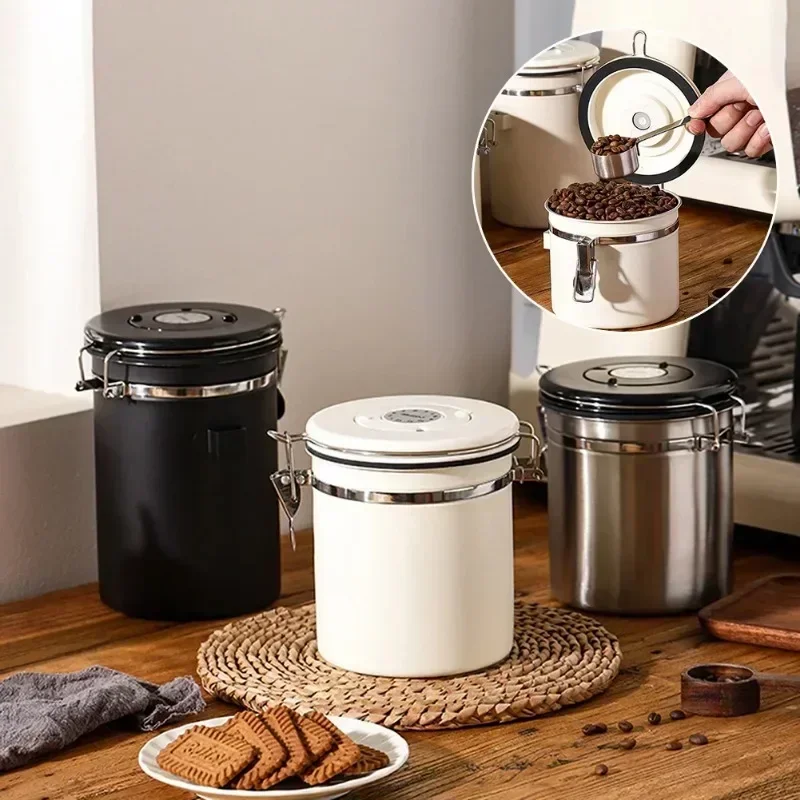 Coffee Canister, Airtight Stai - огляд і ціна Coffee Tea Etc