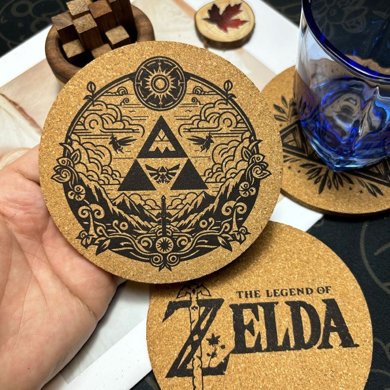 Zelda Coaster Cartoon Anime Ro - огляд і ціна Good Coffee Tea