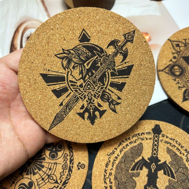Zelda Coaster Cartoon Anime Ro - огляд і ціна Good Coffee Tea