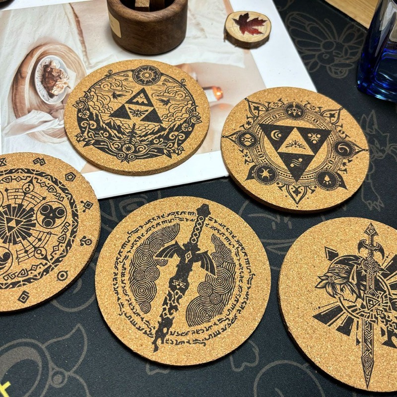 Zelda Coaster Cartoon Anime Ro - огляд і ціна Good Coffee Tea