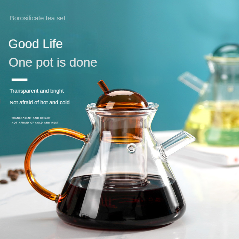 500ml Nordic High Borosilicate - огляд і ціна Coffee Tea Flower