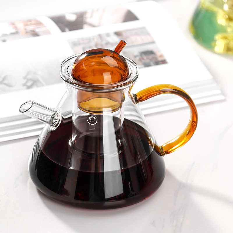 500ml Nordic High Borosilicate - огляд і ціна Coffee Tea Flower