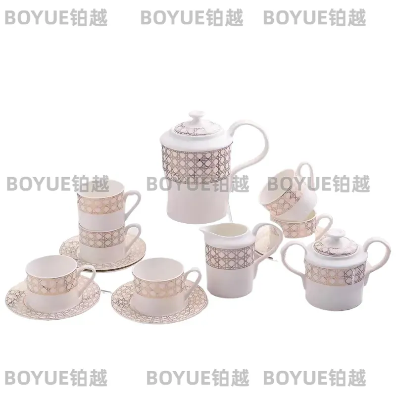Luxury Bone China Coffee Cup S - огляд і ціна Coffee Tea Gift Set