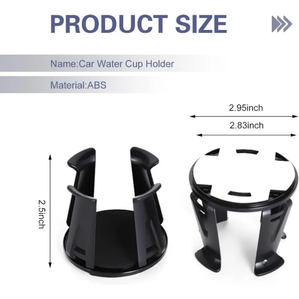 1pcs Car Black Cup Holder Coff - огляд і ціна Coffee Tea Holders